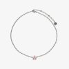 Jewelry * | Cheap Pura Vida Bracelets Best Sellers Enamel Flower Paperclip Chain Choker