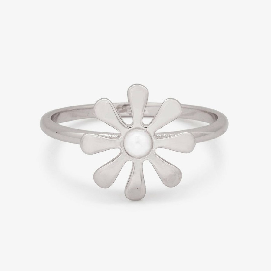 Jewelry * | Budget Pura Vida Bracelets Flower Power Ring