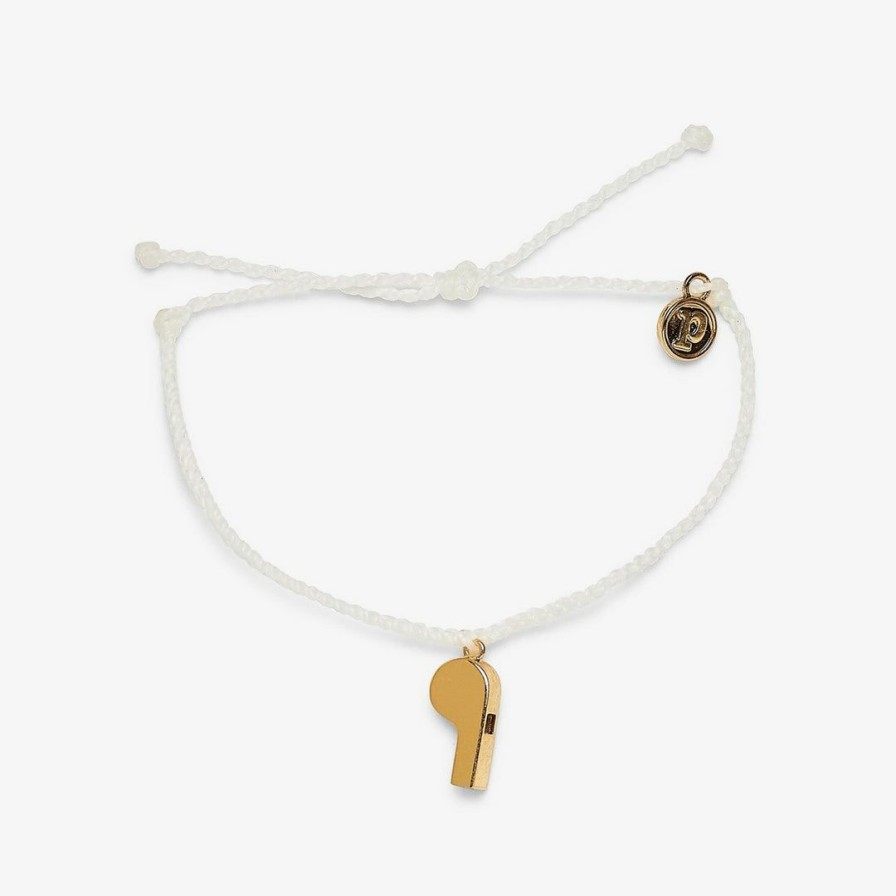 Jewelry * | New Pura Vida Bracelets Best Sellers Whistle Charm Bracelet