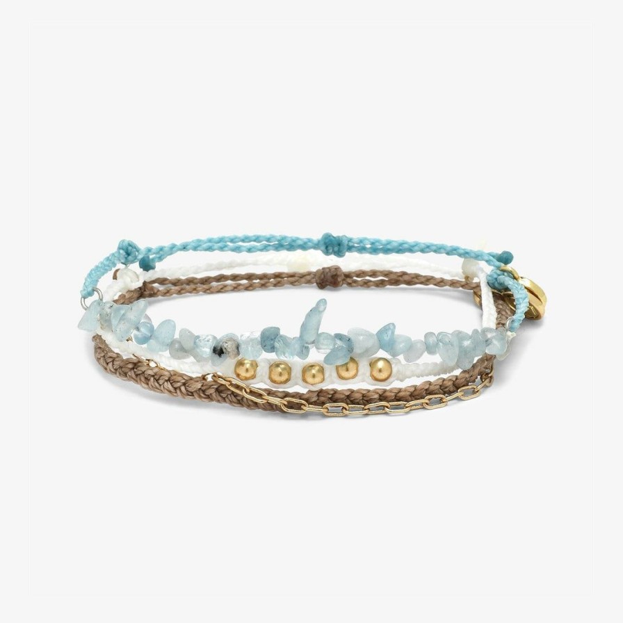 Jewelry * | Deals Pura Vida Bracelets Trending On Tiktok Pacific Set