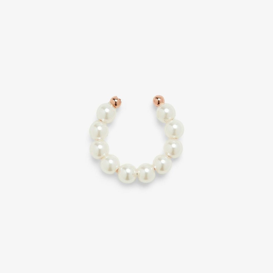 Jewelry * | New Pura Vida Bracelets Bitty Pearl Ear Cuff