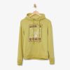 Clothing * | Discount Pura Vida Bracelets Best Sellers Born To Roam Hoodie Pistachio