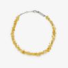 Jewelry * | New Pura Vida Bracelets Citrine Gemstone Chip Anklet Best Sellers