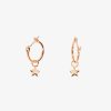 Jewelry * | Budget Pura Vida Bracelets Best Sellers Star Hoop Earrings