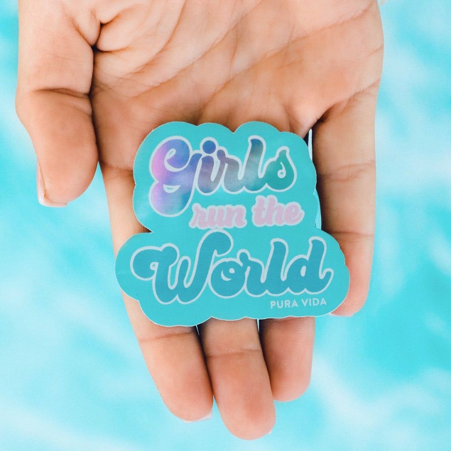 Accessories * | Flash Sale Spring 2021 Girls Run The World Sticker Best Sellers