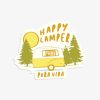 Accessories * | Best Deal Pura Vida Bracelets Pv Happy Camper Sticker Best Sellers