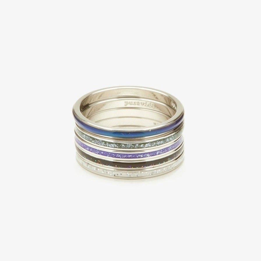 Jewelry * | Best Sale Pura Vida Bracelets Fall Fling Ring Stack Trending On Tiktok