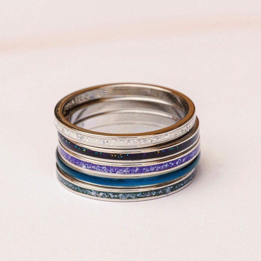 Jewelry * | Best Sale Pura Vida Bracelets Fall Fling Ring Stack Trending On Tiktok