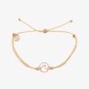 Jewelry * | Promo Pura Vida Bracelets Rose Gold Wave Charm