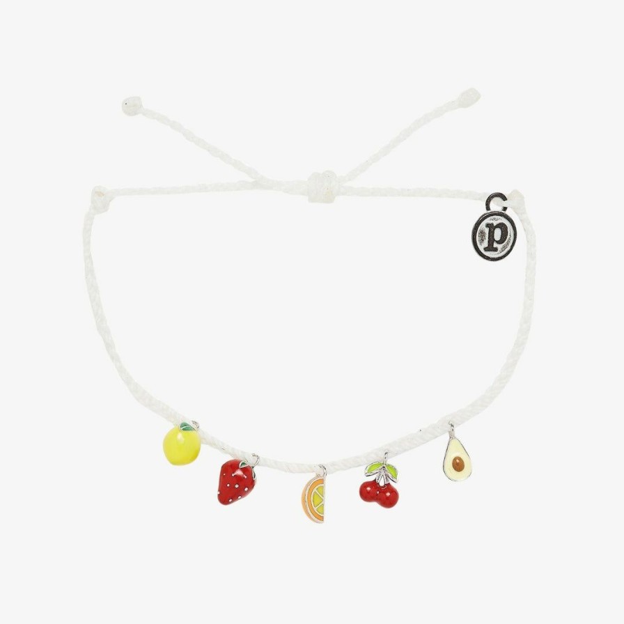 Jewelry * | Best Reviews Of Spring 2021 Fruit Charms Bracelet