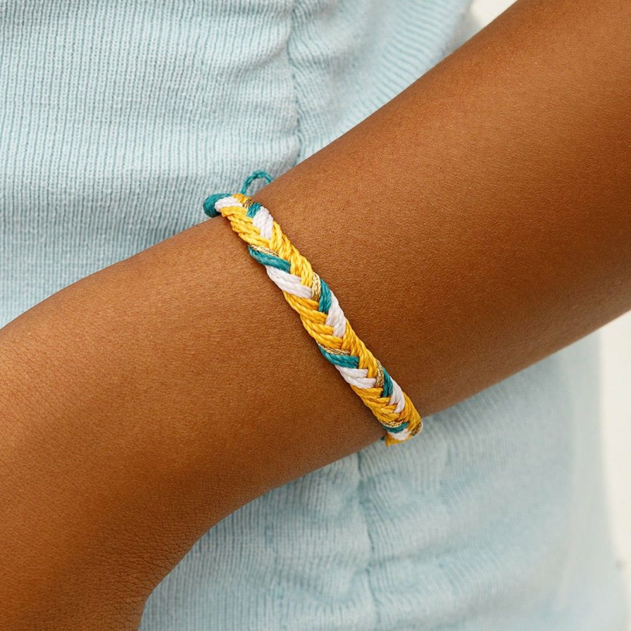 Jewelry * | Coupon Pura Vida Bracelets Fishtail Braid Bracelet