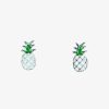 Jewelry * | Best Pirce Pura Vida Bracelets Pineapple Stud Earrings Best Sellers