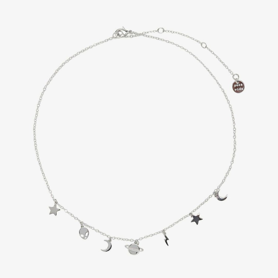 Jewelry * | Promo Pura Vida Bracelets Best Sellers Celestial Charms Choker