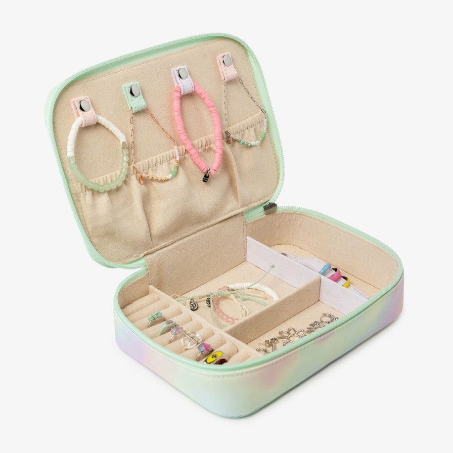 Accessories * | Coupon Pura Vida Bracelets Large Watercolor Jewelry Case