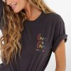 Clothing * | Hot Sale Pura Vida Bracelets Love Is Love Tee Best Sellers Vintage Black