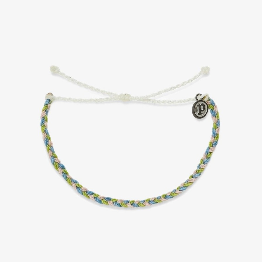 Jewelry * | Wholesale Pura Vida Mental Health Awareness Mini Braid Bracelet