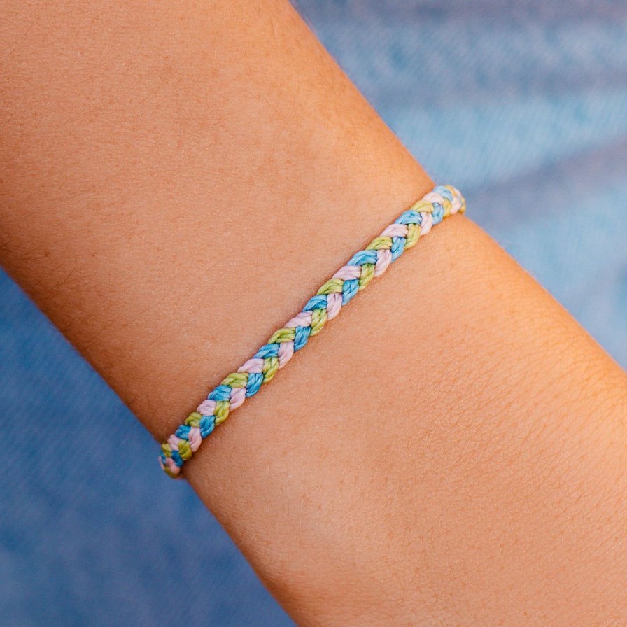 Jewelry * | Wholesale Pura Vida Mental Health Awareness Mini Braid Bracelet