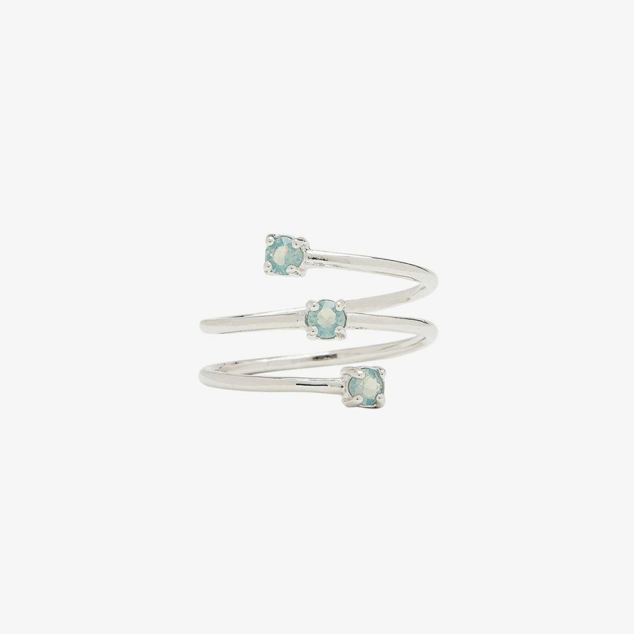 Jewelry * | Outlet Spring 2021 Triple Opal Wrap Toe Ring