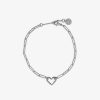 Jewelry * | New Pura Vida Bracelets Best Sellers Open Heart Paperclip Chain Bracelet