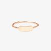 Jewelry * | Best Pirce Pura Vida Bracelets Engravable Bar Ring