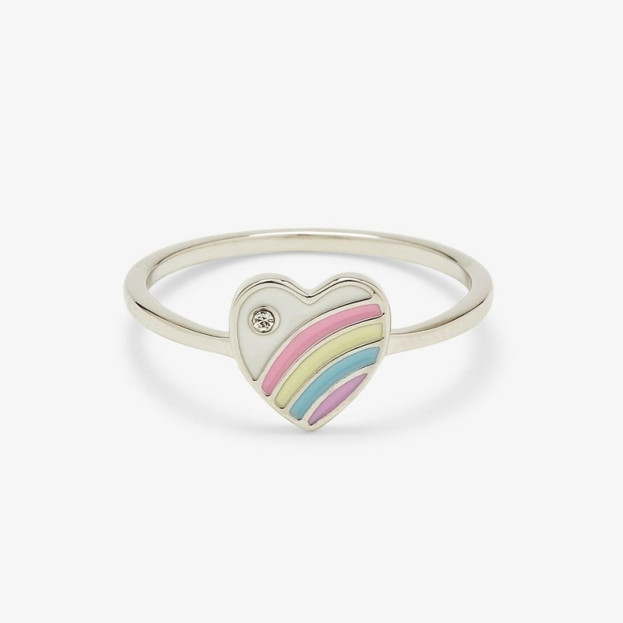 Jewelry * | Top 10 Pura Vida Bracelets Best Sellers Pastel Vintage Heart Ring