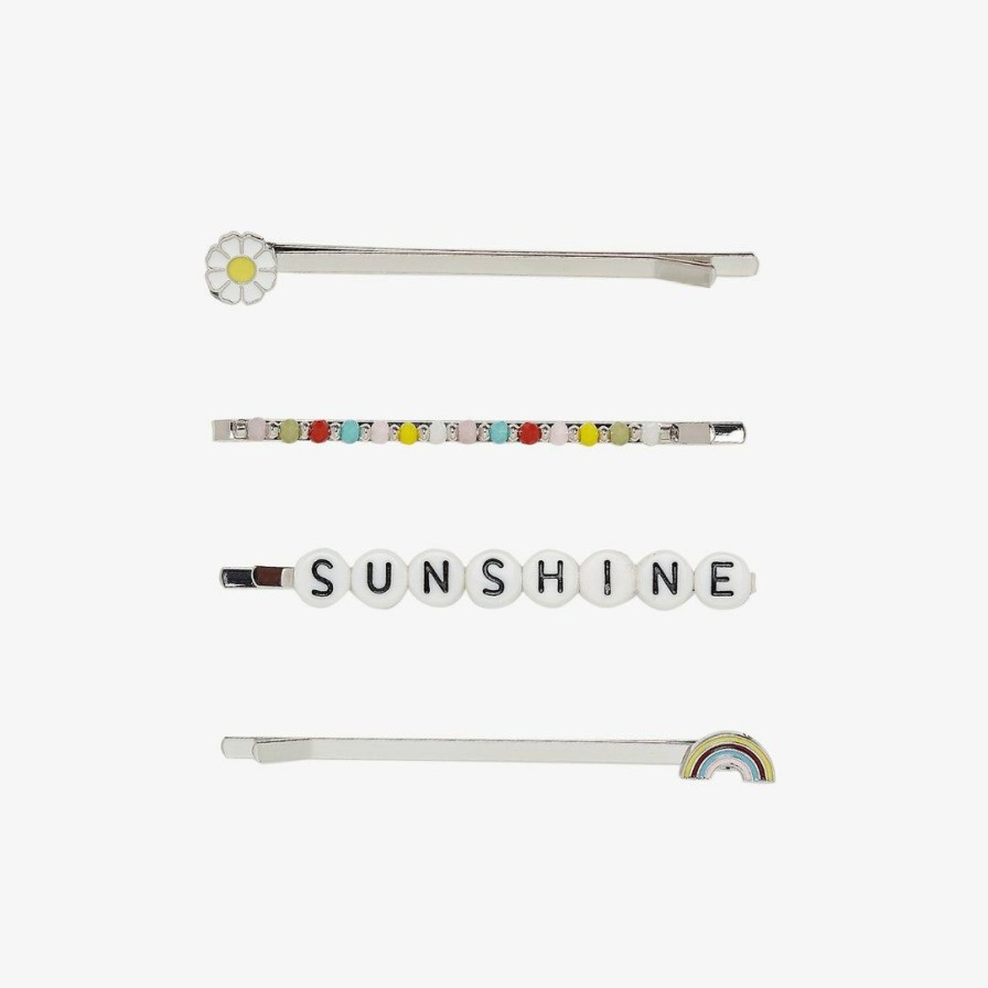 Accessories * | Flash Sale Spring 2021 Best Sellers Sunshine Hair Pin Pack (Set Of 4)