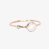 Jewelry * | Wholesale Pura Vida Bracelets Best Sellers Moonstone Double Stone Ring