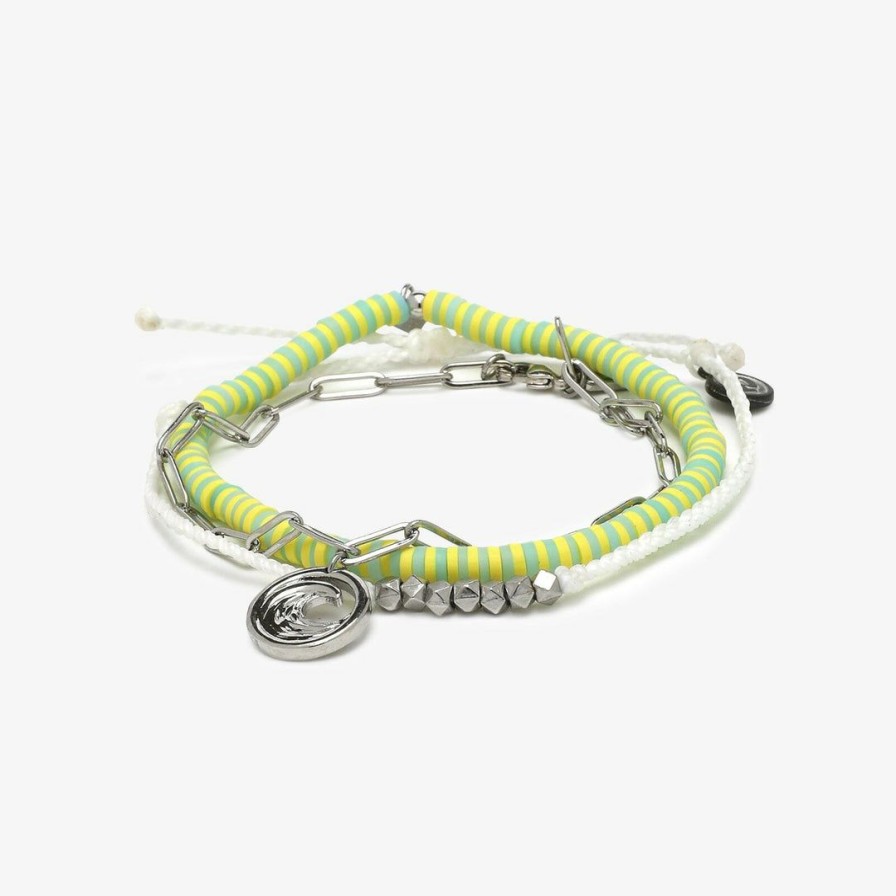 Jewelry * | Promo Pura Vida Bracelets Best Sellers The Swell Stack