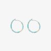 Jewelry * | Cheapest Spring 2021 Best Sellers Playa Seed Bead Hoop Earrings