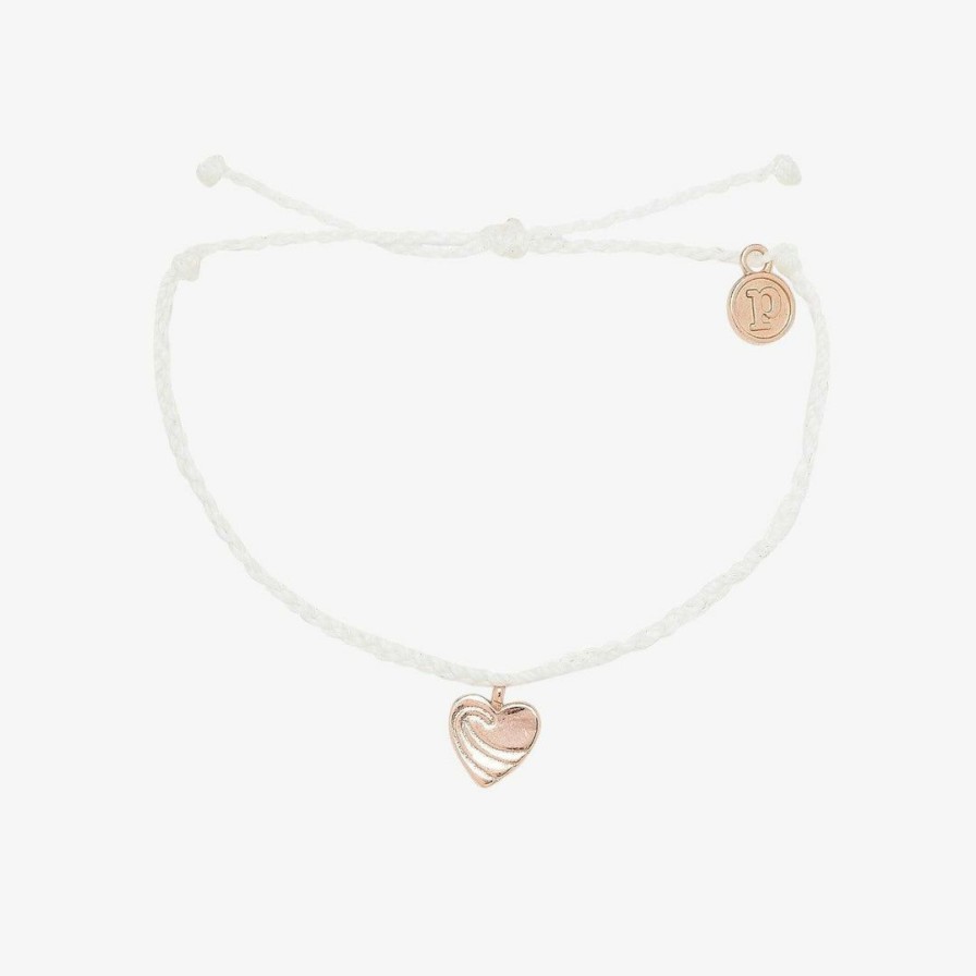 Jewelry * | Top 10 Pura Vida Bracelets Best Sellers Surf Love Charm