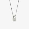 Jewelry * | Budget Pura Vida Bracelets Best Sellers Lock Pendant Necklace