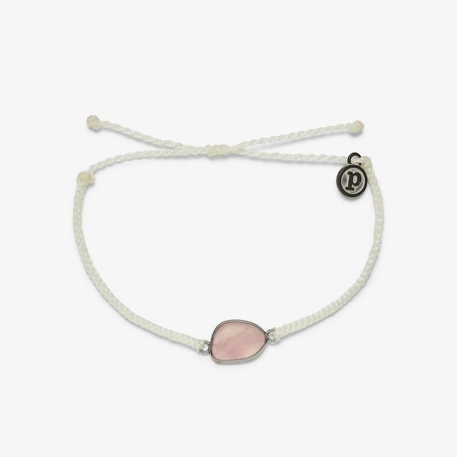 Jewelry * | Flash Sale Pura Vida Best Sellers Mental Health Gemstone Charm Bracelet