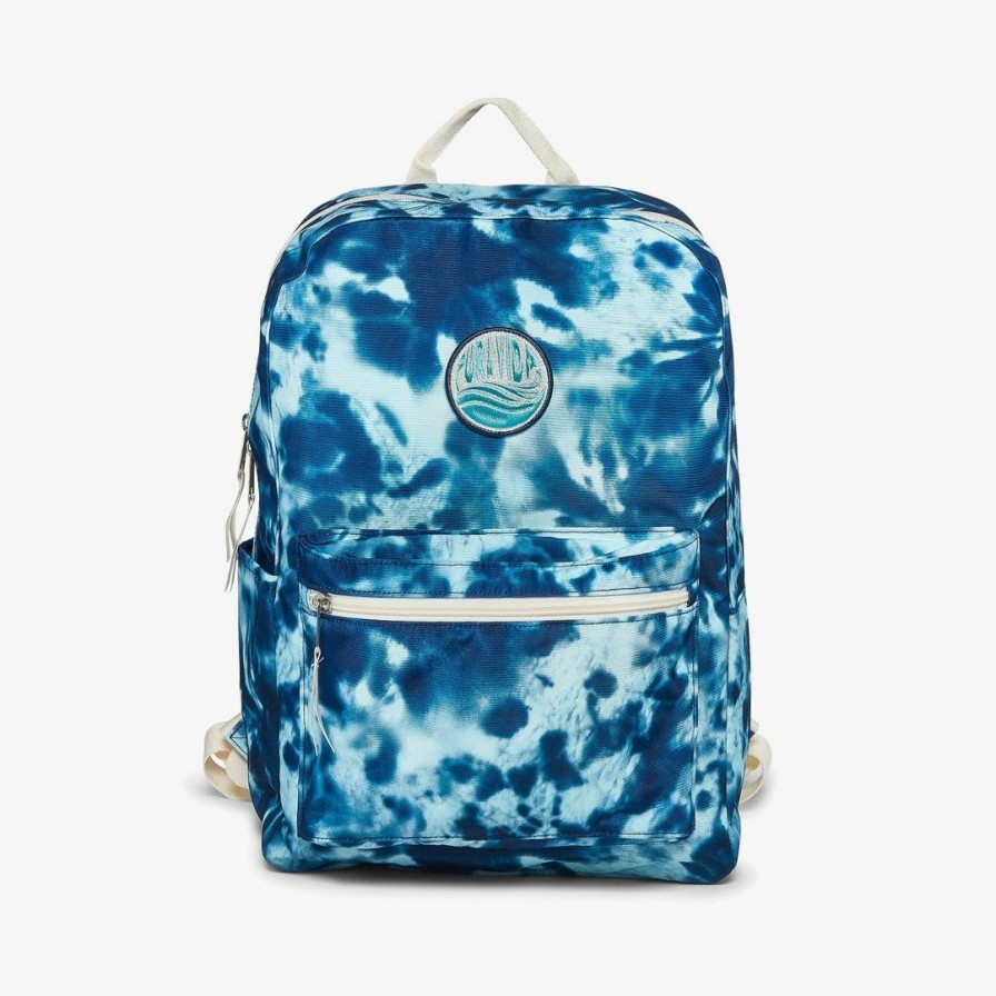 Accessories * | Cheapest Pura Vida Bracelets Trending On Tiktok Blue Tie Dye Classic Backpack