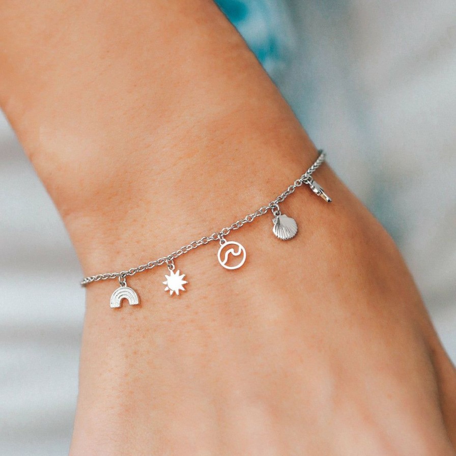 Jewelry * | Promo Pura Vida Bracelets Maui Charms Bracelet