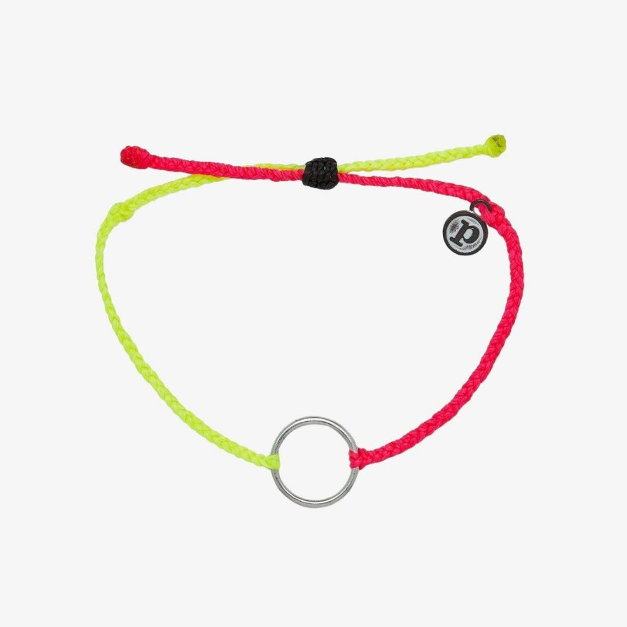 Jewelry * | Deals Pura Vida Bracelets Two-Tone Full Circle Charm Trending On Tiktok