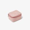 Accessories * | Wholesale Pura Vida Bracelets Jewelry Cases Mini Bubblegum Pink Jewelry Case