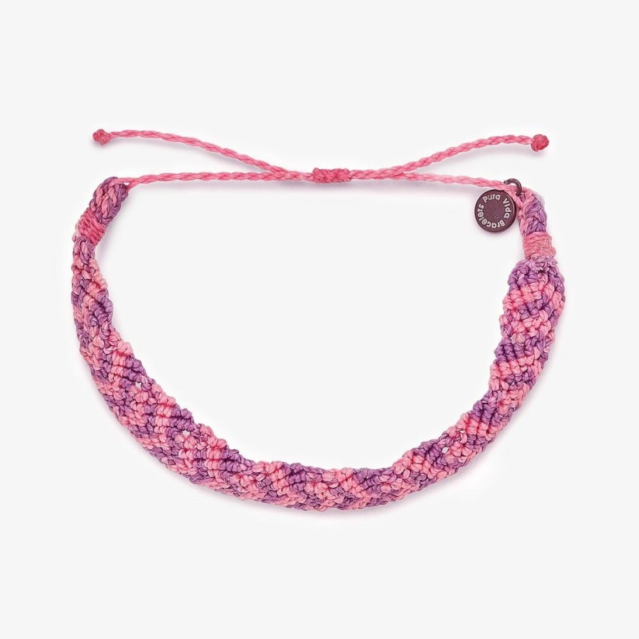 Jewelry * | Cheapest Pura Vida Bracelets Woven Heart Bracelet