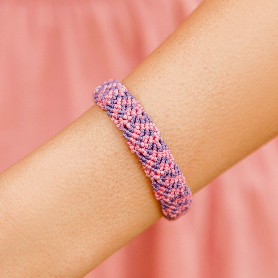 Jewelry * | Cheapest Pura Vida Bracelets Woven Heart Bracelet