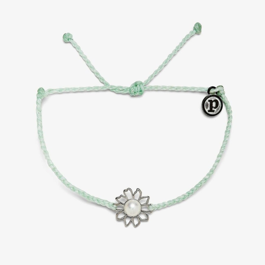 Jewelry * | Outlet Pura Vida Bracelets Magnolia Charm Best Sellers