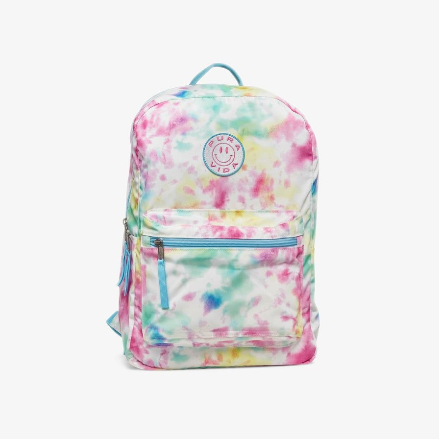 Accessories * | Flash Sale Pura Vida Bracelets Happy Tie Dye Classic Backpack Best Sellers